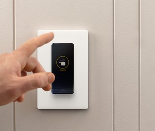 The Room Director switch controls up to ten Extension Switches. So instead of running around adjusting multiple switches, you can set the mood in the room with just one swipe. 