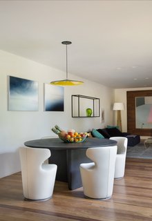 In a separate wing, the residents enjoy a private TV room and dining area.