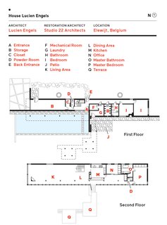 House Lucien Engels floor plan