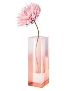 A collaboration between Jae Yang’s two studios, UMZIKIM and Hattern, the multicolor Mellow vase line has a gauzy, transparent finish.