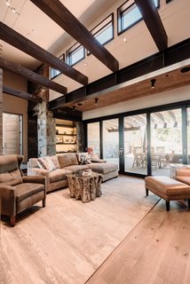 "Stone, timber, heaviness, masculinity were definitely very big a few years ago, but now it’s becoming more feminine, intricate, and delicate as far as architecture," explains architect Jamie Daugaard.
