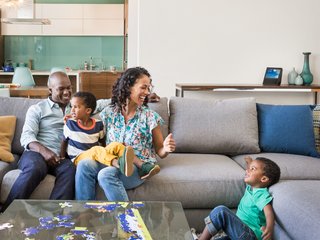 A smart speaker gives you comprehensive control over your home automation devices.