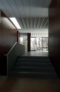 Steel House used digital fabrication for the steel, stone, and wood structure, allowing for complex patterning and ensuring precision.