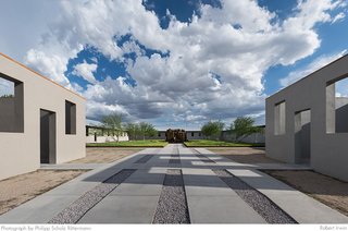 The Chinati Foundation, an independent, nonprofit museum that opened in 1986, was originally centered on Judd's own artwork as well as that by Dan Flavin and John Chamberlain.