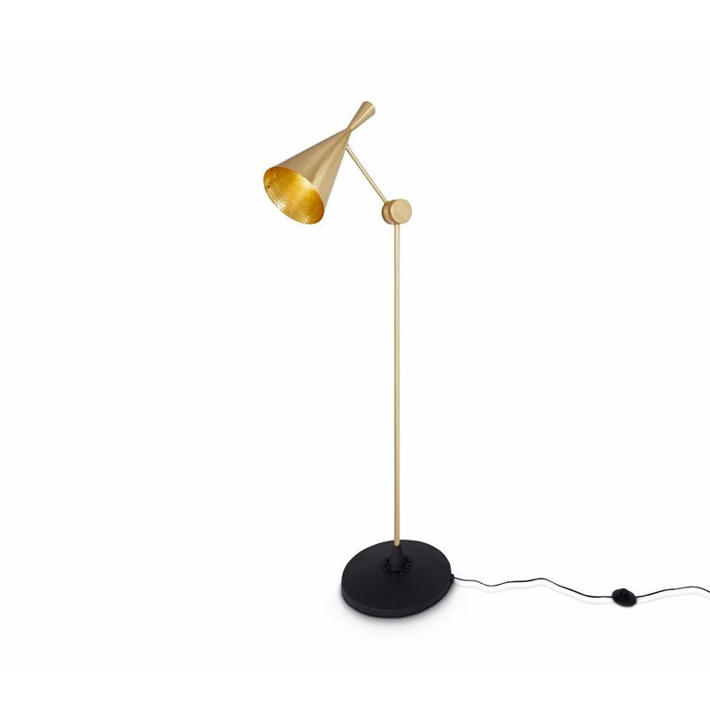 Tom Dixon Beat Floor Light Brass by Tom Dixon Dwell