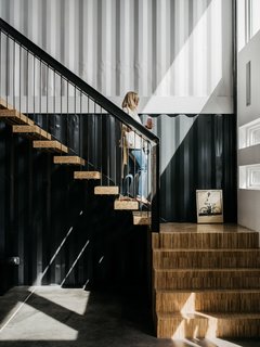 In 2014, while recovering from a work-related injury, Denver-area firefighter Regan Foster started exploring the idea of shipping containers for a new house he was planning to build. Two years later, he and his wife, Libby, moved into a home made mostly of the giant metal bins, having done much of the work themselves. They share the residence with their year-old daughter, Evie, and Libby’s mother.