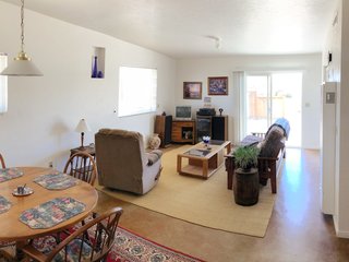 Before: the dining room and living room