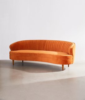 Urban Outfitters Camila Velvet Sofa