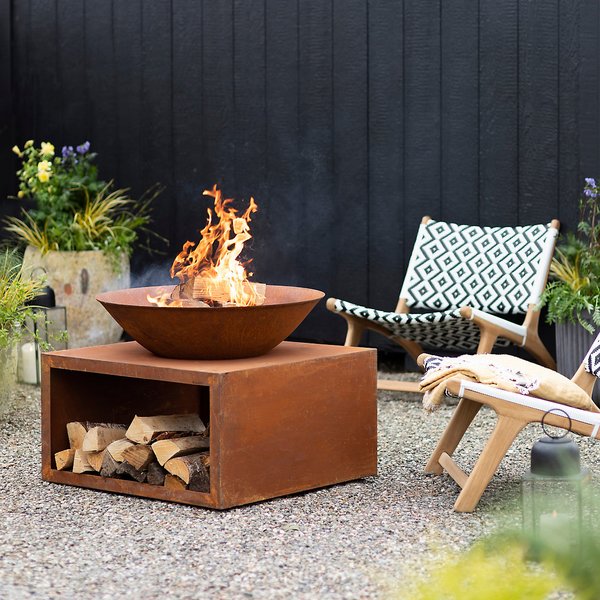 Terrain Square Bowl Fire Pit Dwell
