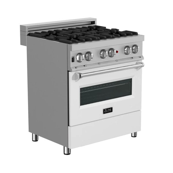 Zline RASWM30 30" SlideIn Dual Fuel Colored Series Range by Build