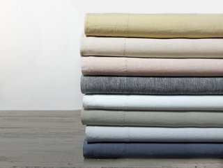 Coyuchi Organic Relaxed Linen Sheets