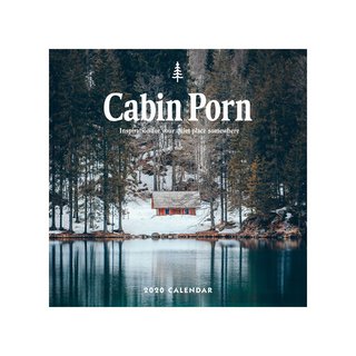 Cabin Porn 2020 Wall Calendar
