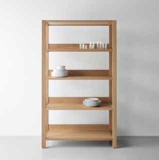 Unison Wolcott Sand Large Bookcase