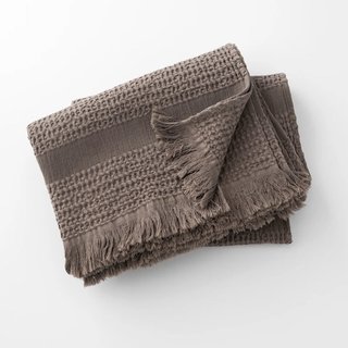 Schoolhouse Waffle Stripe Throw