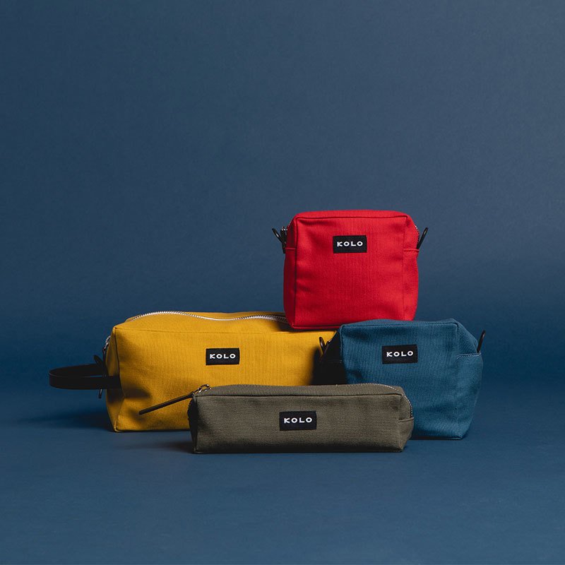 Kolo Parker Medium Softcube Pouch by Topdrawer Dwell