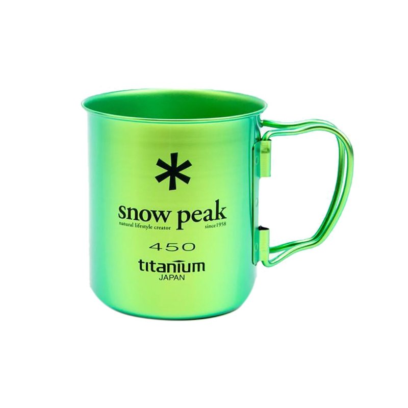 Snow Peak Ti Single 450 Colored Cup by Snow Peak - Dwell