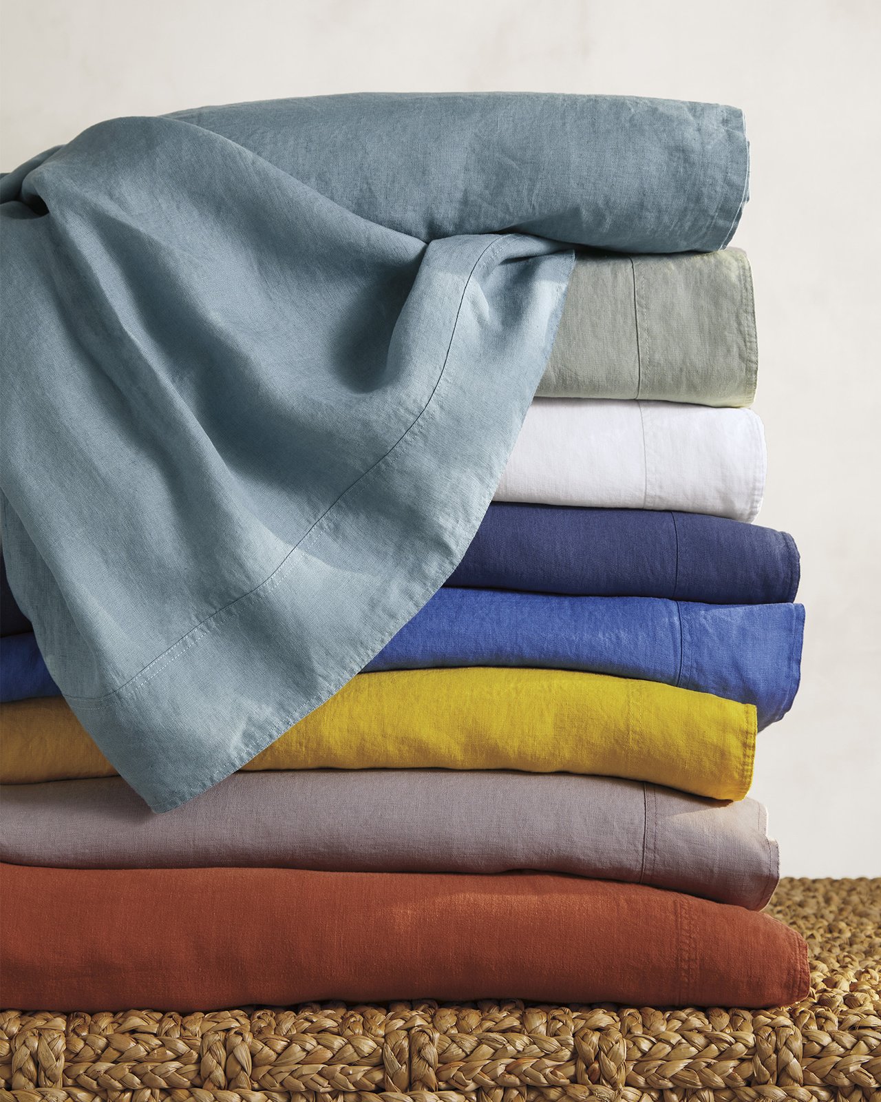 Serena & Lily Positano Linen Sheet Set by Serena & Lily Dwell
