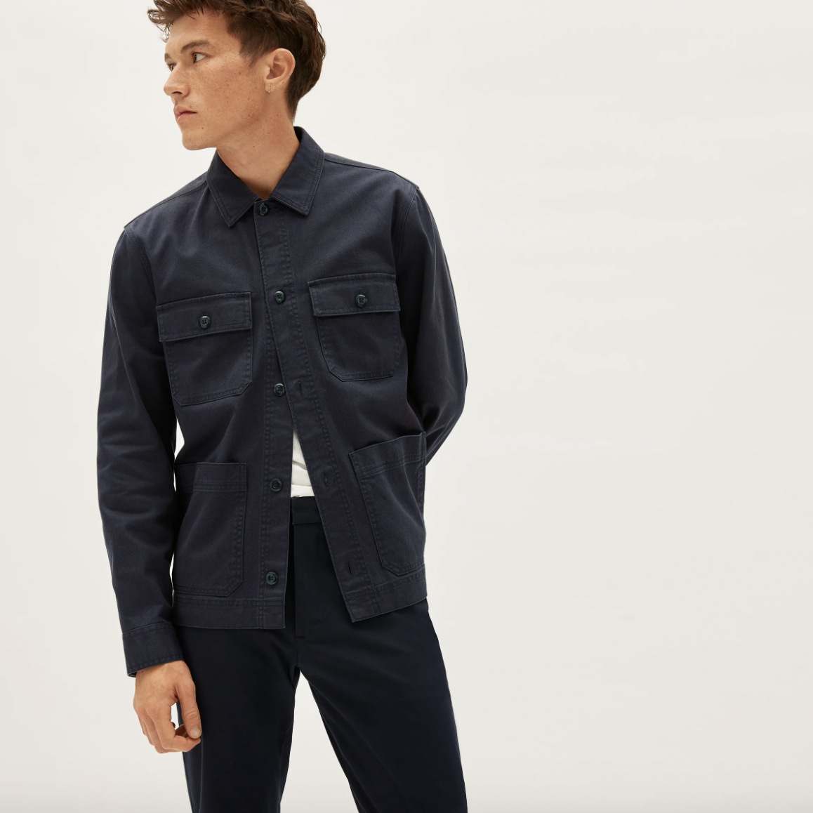 chore jacket everlane - In A Variety Of 