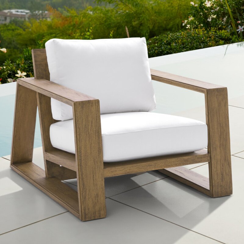 Arhaus Canyon Outdoor Lounge Chair by Arhaus - Dwell