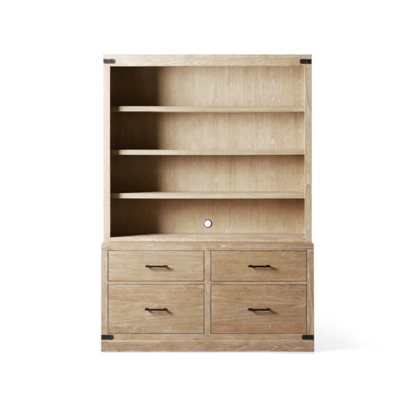 Arhaus Tremont Modular Bookcase with File Base by Arhaus Dwell