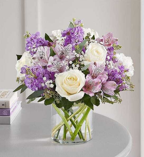 1800Flowers Lovely Lavender Medley Bouquet Dwell