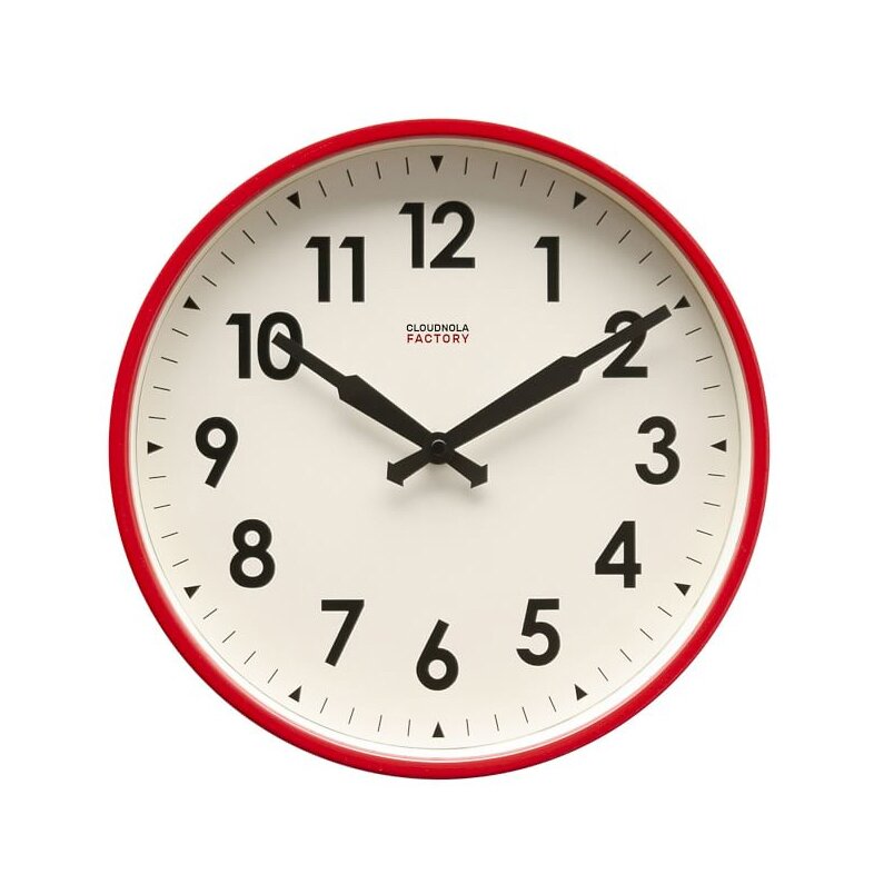 Cloudnola Factory Wall Clock by West Elm Dwell