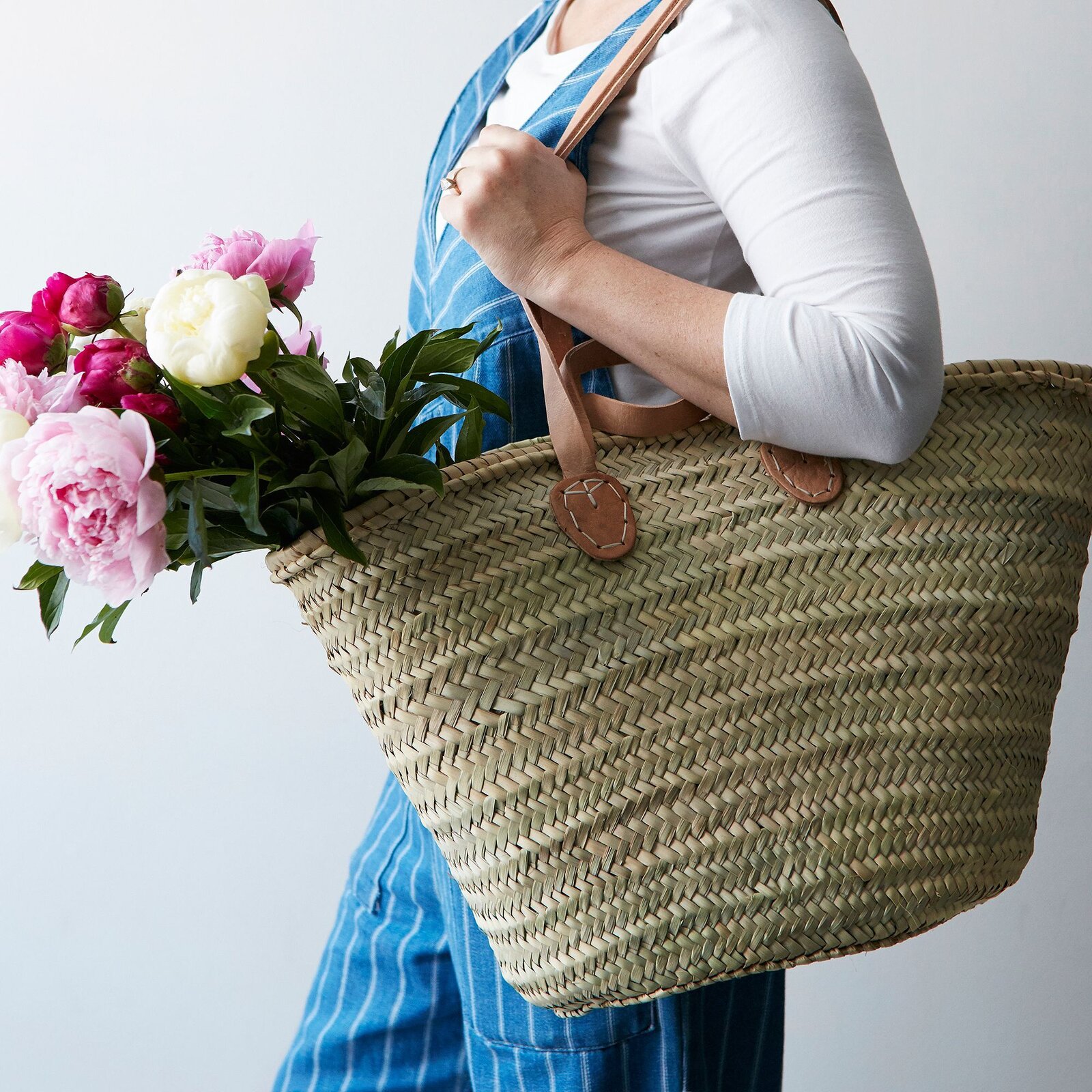 Medina Mercantile French Market Basket With Double Handles by Food52