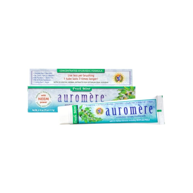 Auromere Herbal Toothpaste by Pharmaca - Dwell