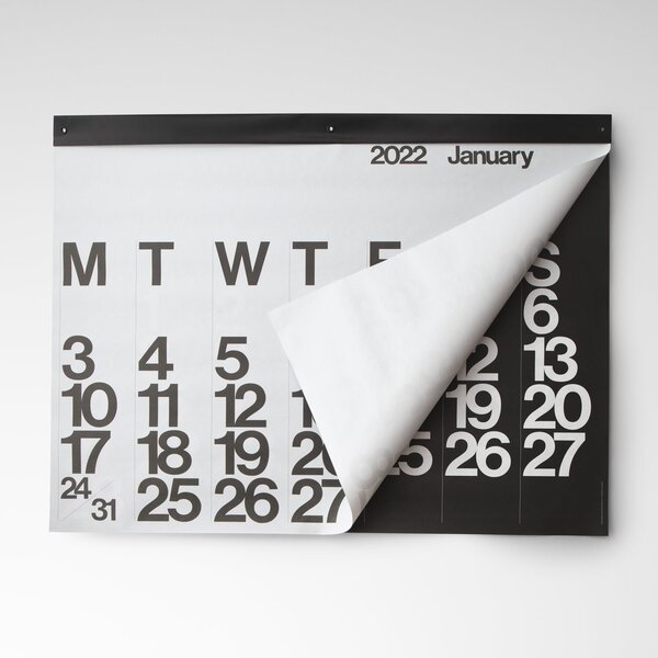Stendig Calendar 2022 By Schoolhouse Electric & Supply Co. - Dwell