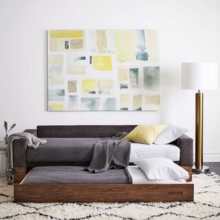 Modern Furniture Living Room Sleeper Sofas Dwell Sleeper Sofas, Sleeper Sofa With Trundle Bed