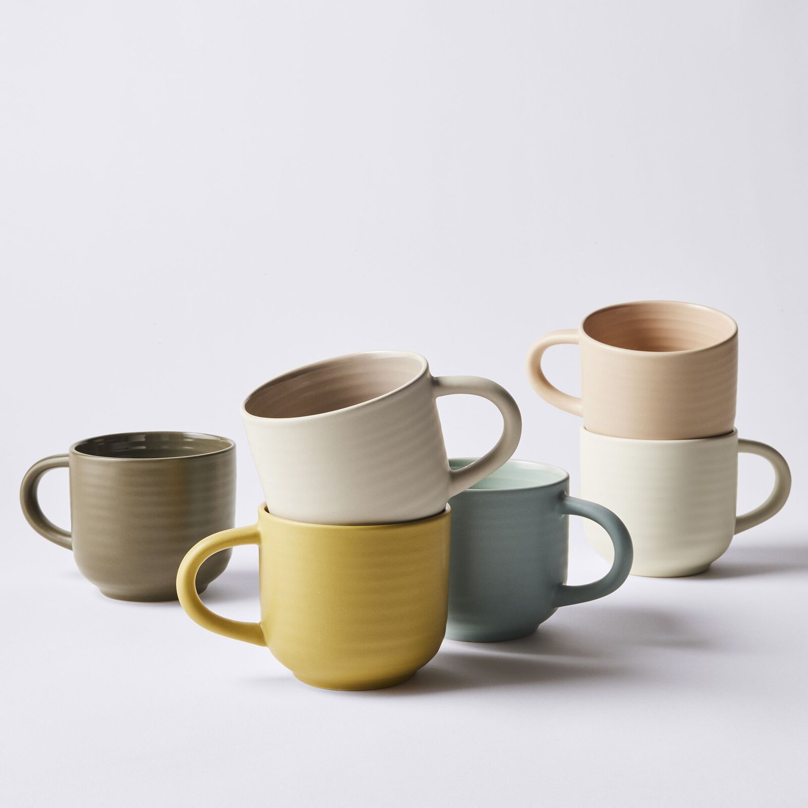 Hawkins New York Essential Stoneware Mugs, Set of 4 by Food52 Dwell