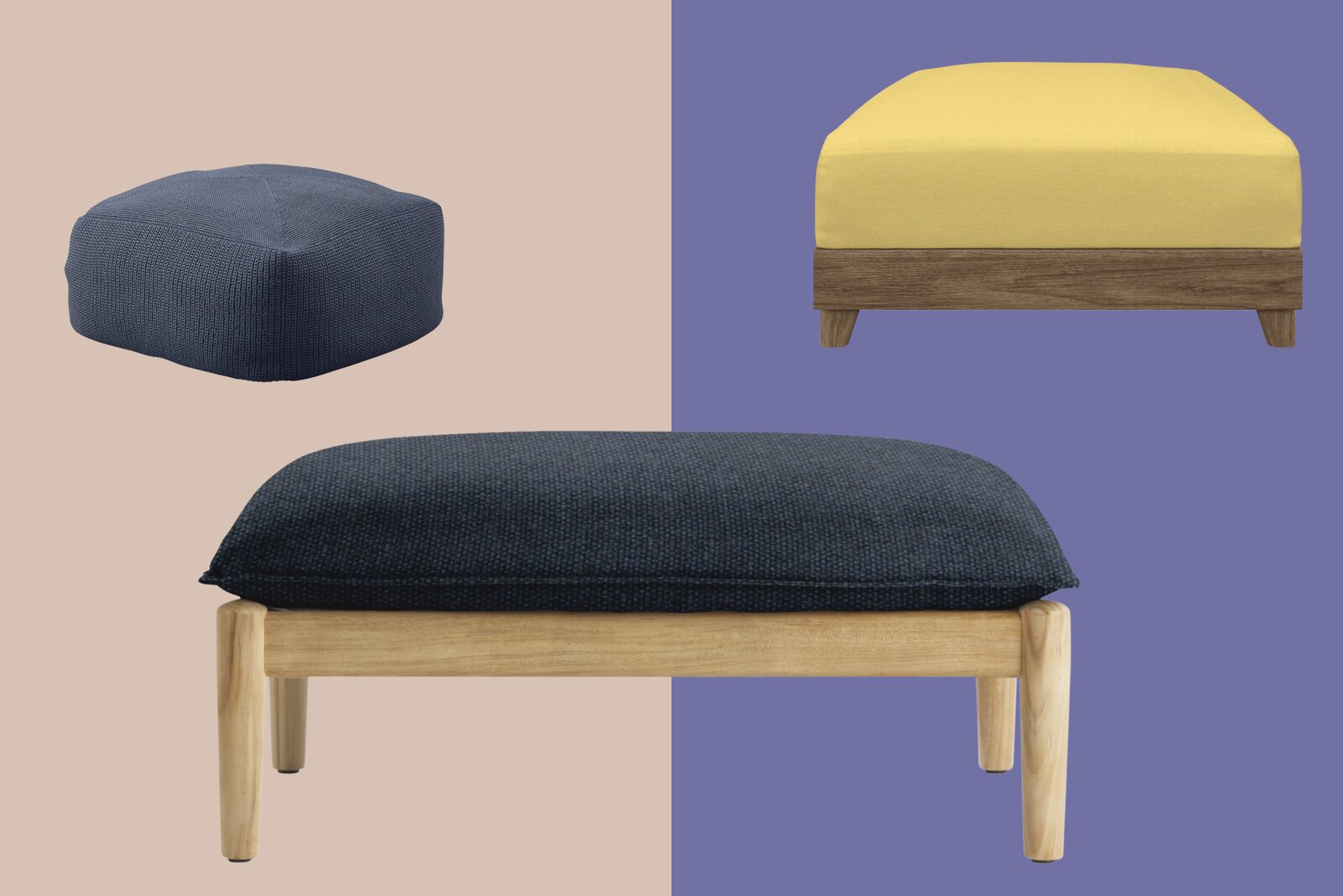 Put Your Feet Up in Style With These 10 Outstanding Outdoor Ottomans - Dwell