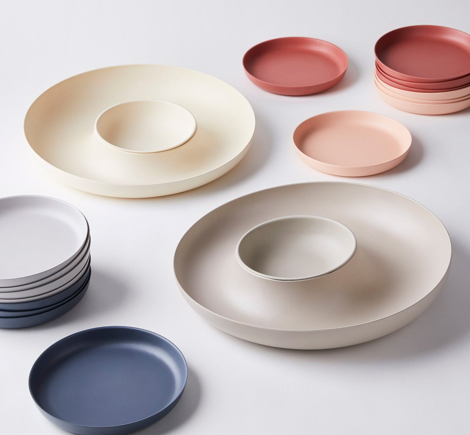 Recycled Bamboo Chip & Dip Platter by Dwell Dwell