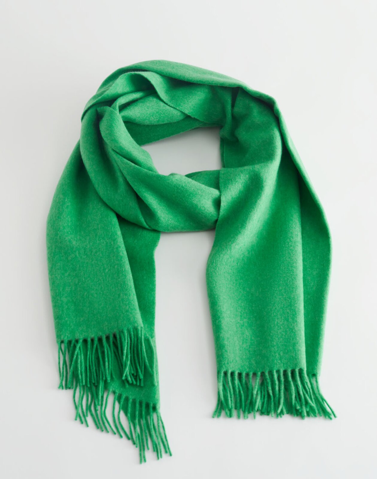And Other Stories Fringed Wool Blanket Scarf by Dwell Dwell