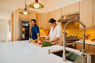 How TikTok-Famous Chefs Hailee Catalano and Chuck Cruz Designed Their Dream Kitchens—Yes, Plural
