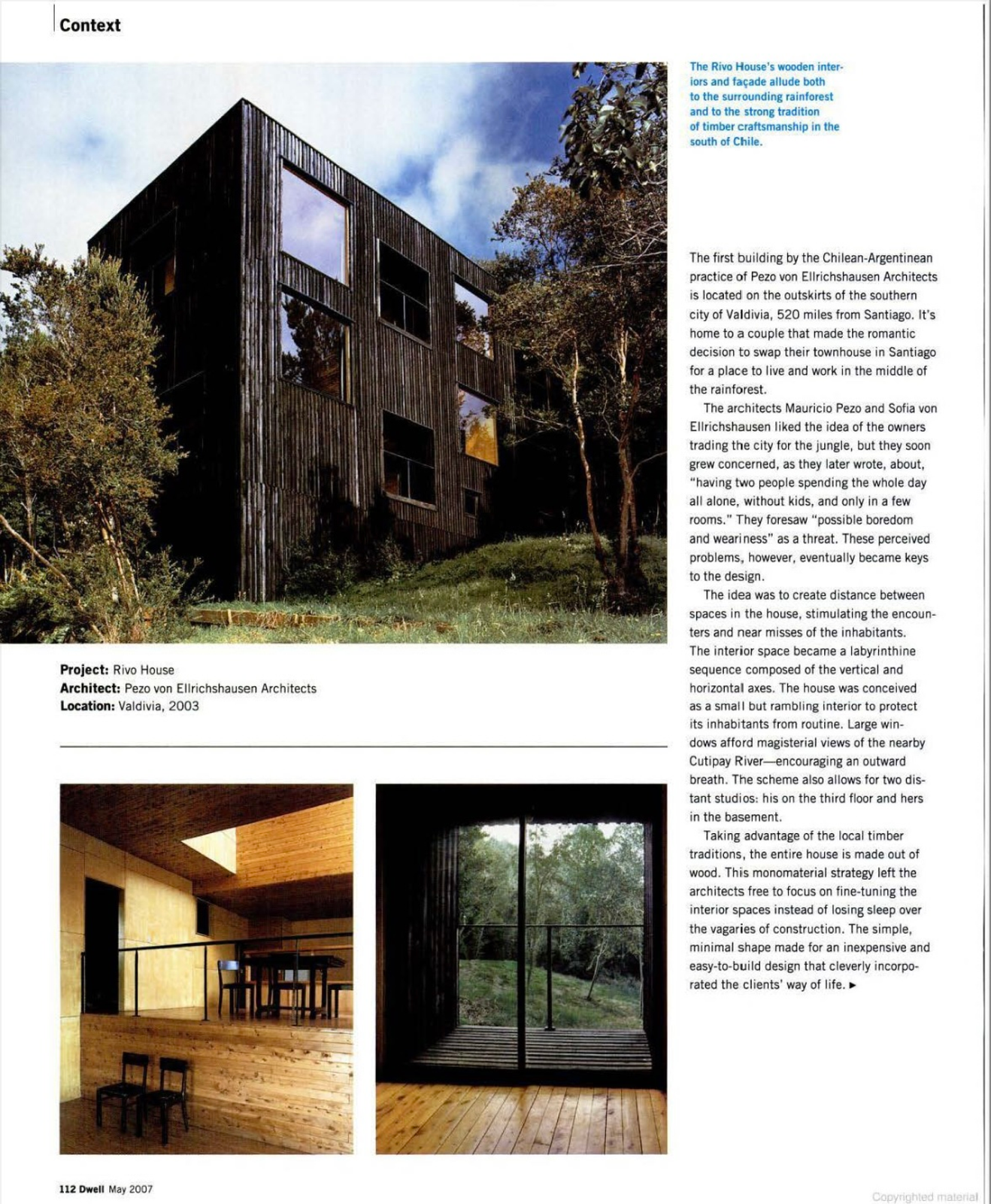 Photo 3 of 6 in From the Archive: The Rebirth of Chilean Architecture ...