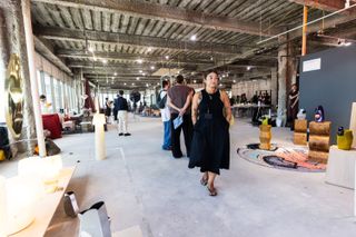 Poufs Made of Pizza Boxes Weren’t the Strangest Things We Saw at Collectible NYC