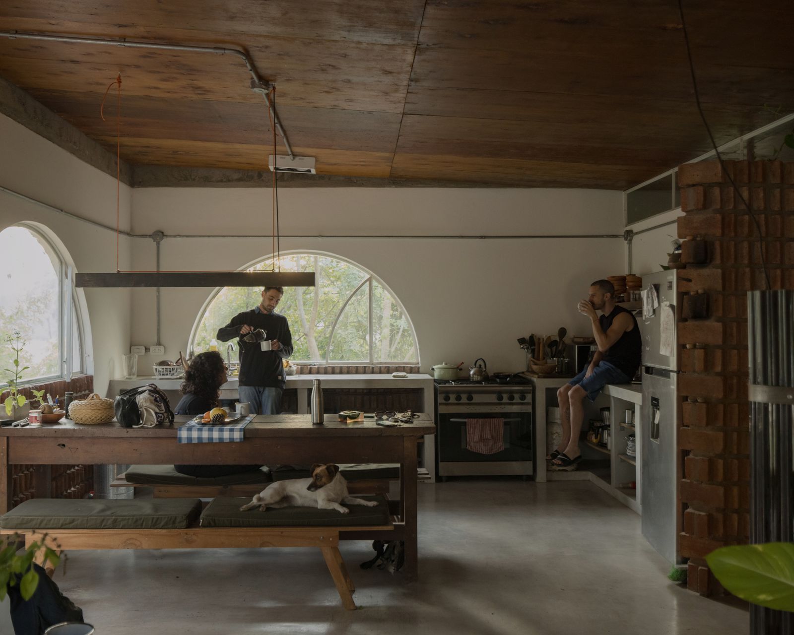 One Napkin Sketch, Then Wall Drawings: How an Artist Realized a Residency in Argentina