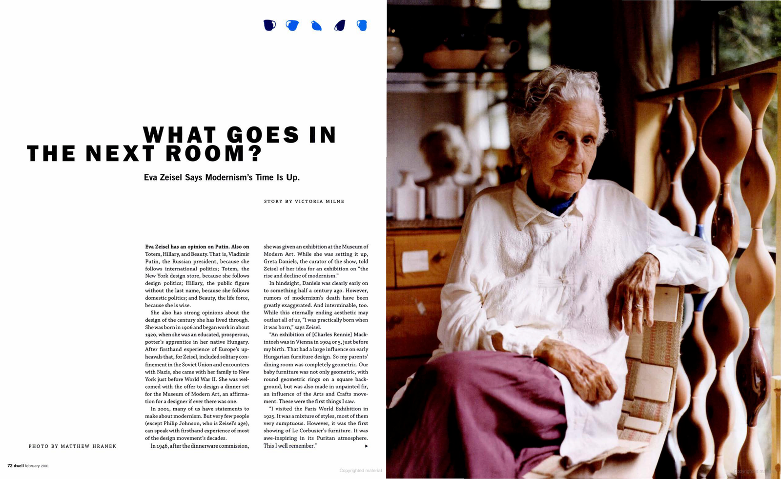 Eva Zeisel Rug Photo 2 of 3 in From the Archive: Forget the Machine for Living ...