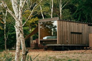 Saunas Are Squeezed Into These 275-Square-Foot Japanese Tiny Homes