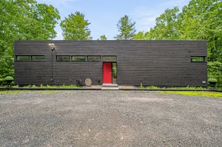 A Sustainably Designed Modern Home on the Upper Delaware River Valley Hits the Market for $1.2M