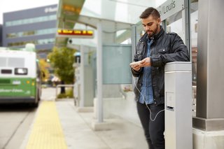 Full Battery Life Now Possible in the Great Outdoors - Photo 1 of 5 - Landscape Forms and Legrand collaborated on three new outdoor charging stations called Outdoor Power.