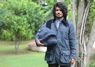 Fashion designer Rohan Chhabra spearheads a project that aims to draw attention to the extinction of endangered species. He has designed a series of hunting-style jackets that fold up into representations of targeted animals, from gorillas to rhinos.