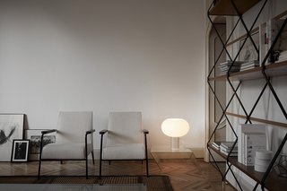 Rodolfo Dordoni designed the Buds table lamp, which is being released this year by Foscarini.