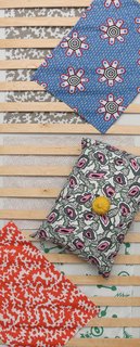 The duvet covers and bed pillows are made of 100 percent percale cotton and come in multiple playful patterns. 