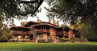 The Gamble House, which was built by the Greene Brothers for the Proctor and Gamble family in 1908, is known as one of the most authentic and well-preserved examples of the Arts and Crafts movement that spread like a wildfire in the Los Angeles neighborhood of Pasadena. 