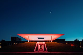 Stopping by James Turrell’s Twilight Epiphany at Sunset - Photo 1 of 2 -