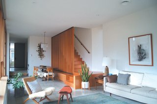 Dwell Home Tours Makes its Way to Portland - Photo 12 of 17 - The house is heated by radiant hydronic heat and the ground floor includes a concrete slab that’s heated to a constant temperature. Additionally, approximately 97 percent of the house is lit with efficient LED lights. 