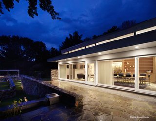 Marcel Breuer’s Revived Home Could be Yours for Just Under $5 Million - Photo 7 of 8 - Along with a dining room, living room, and family space, the first floor holds the kitchen, an office, and a powder room. 