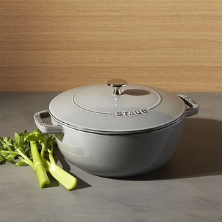 Staub 3.75-Qt. Essential French Oven in Graphite Gray, $149.99
